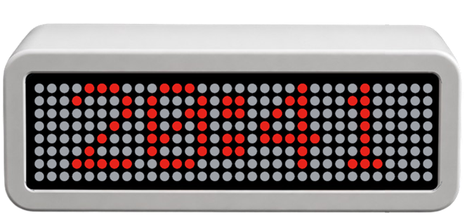 Octoglow desk clock